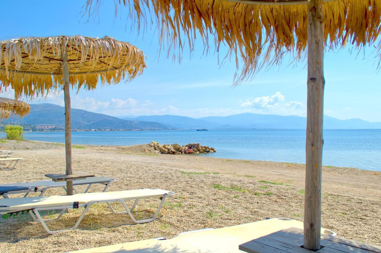 Epipleon Luxury Suites -106- Δωμάτιο 40Τμ Με Βεράντα 45Τμ Μπροστά Στην Θάλασσα 纳弗帕克托斯 外观 照片